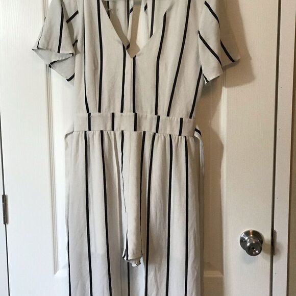 Crystal sky  romper with duster size 7 blue white - Picture 6 of 16